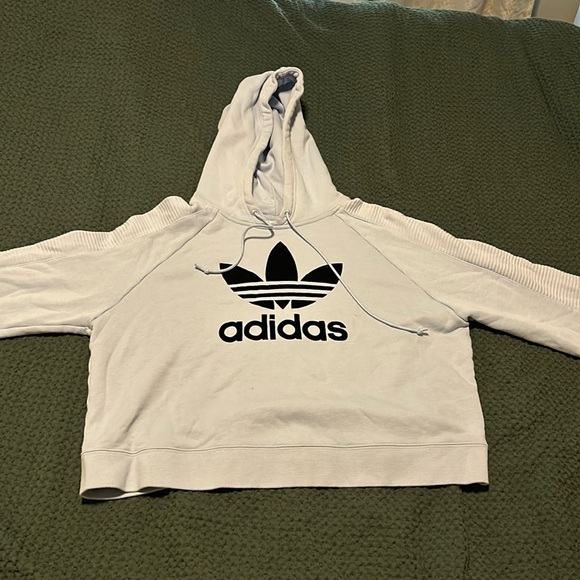 adidas Tops - Adidas Cropped Hoodie